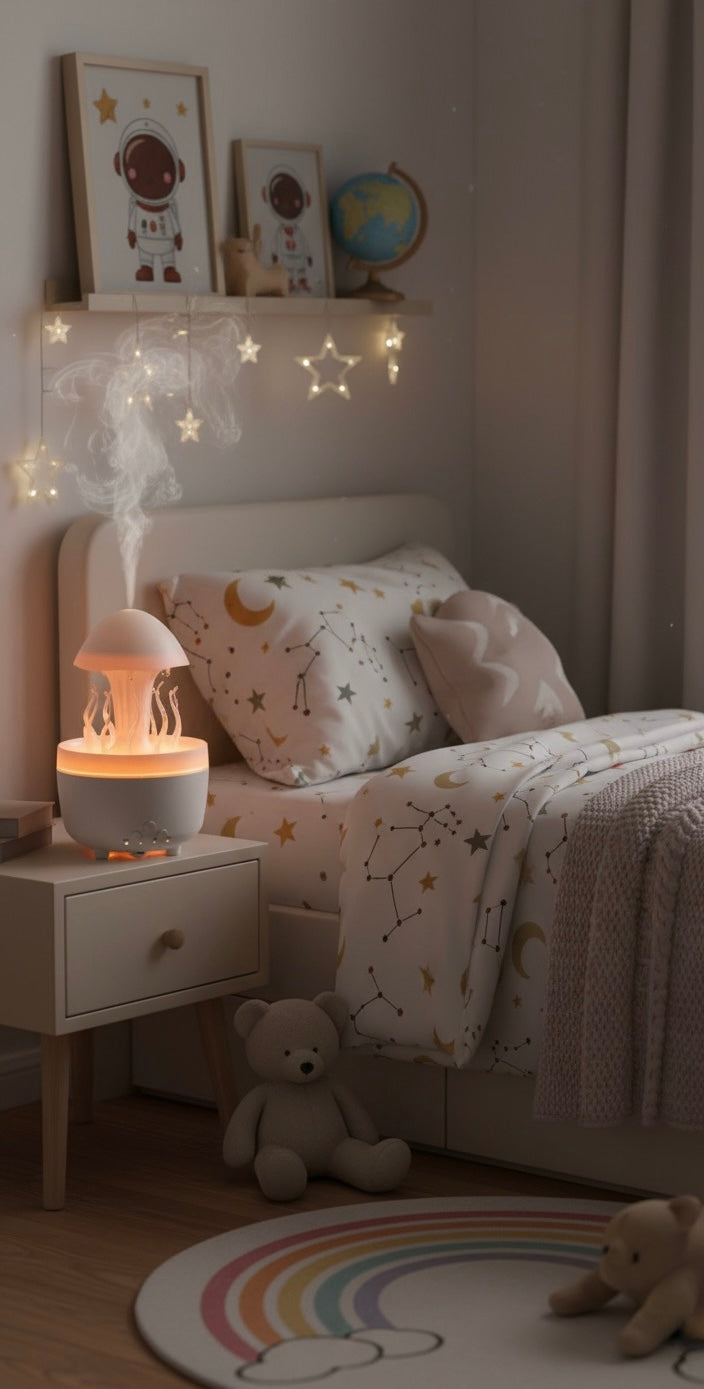 Jelly Light™ – White Edition Aroma Diffuser & Ambient Lamp | Minimalist Clean Aesthetic Design