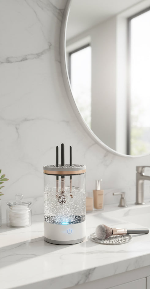 CleanBrush Pro™ – 2-in-1 Makeup Brush Cleaner & Dryer