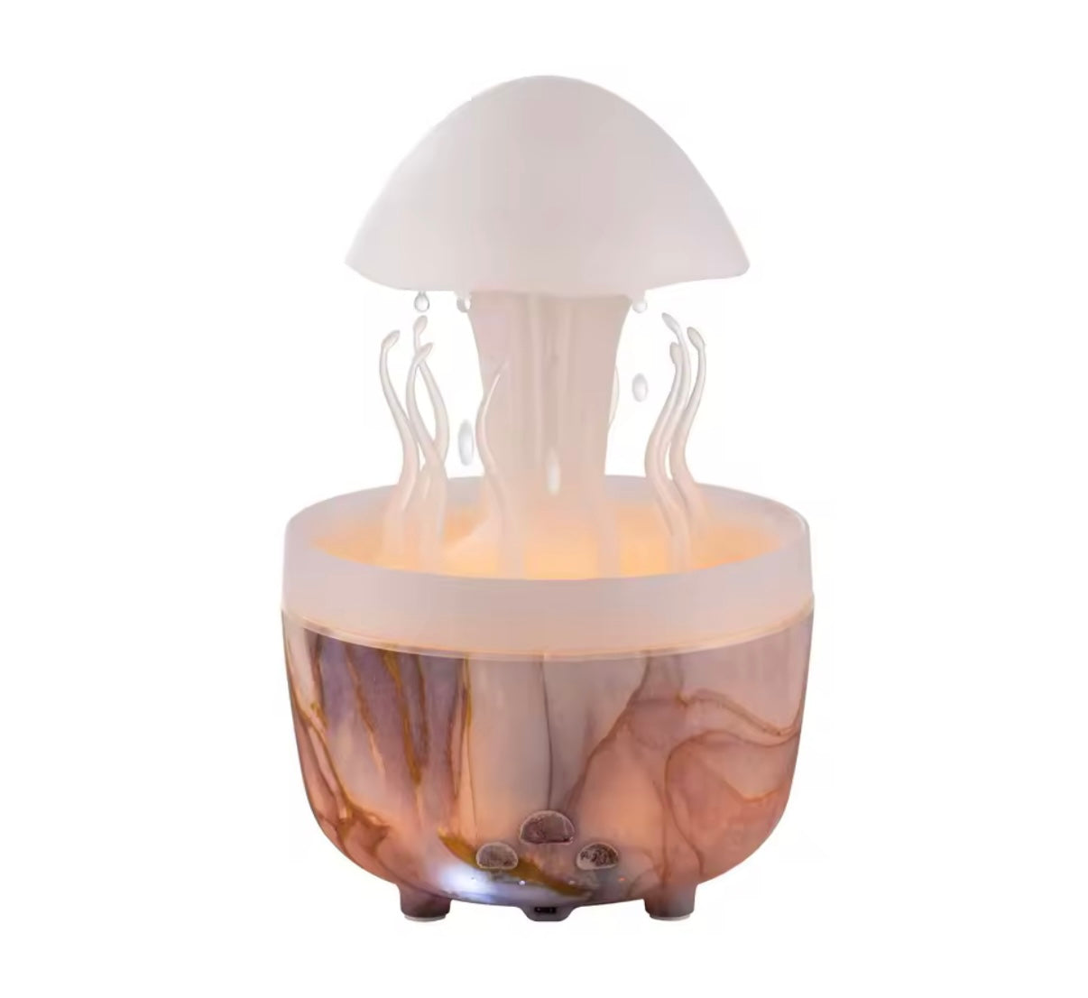 Jelly Light™ – Marble Edition Aroma Diffuser & Ambient Lamp | Ocean-Inspired Relaxation