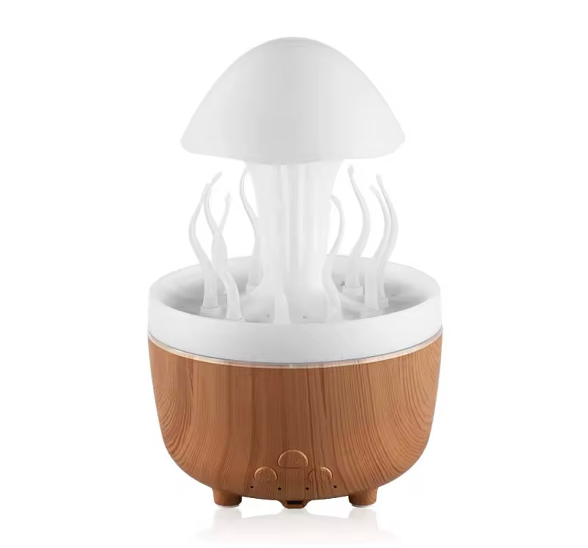 Jelly Light™ – Woody Edition Aroma Diffuser & Ambient Lamp | Natural Aesthetic Home Decor