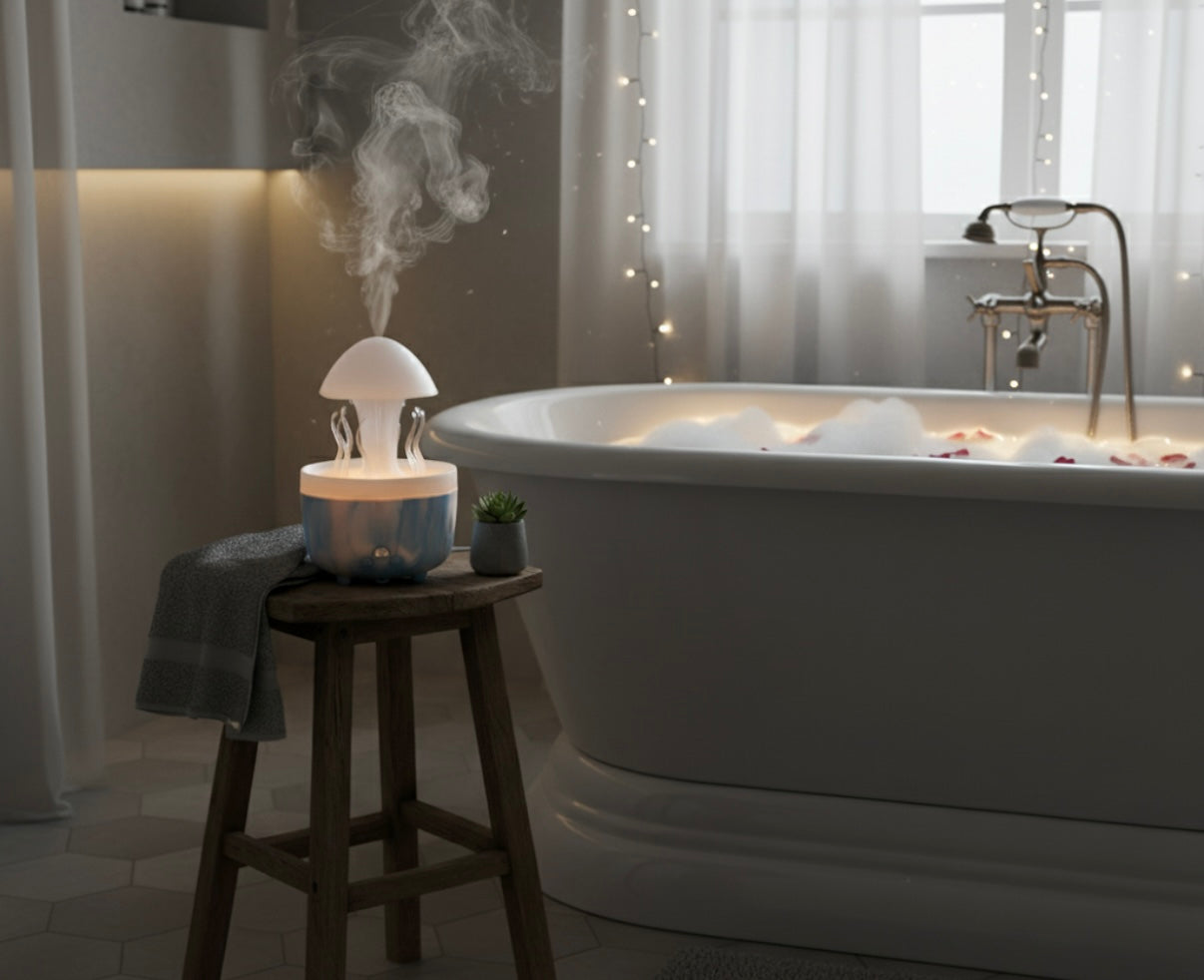 Jelly Light™ – Ocean-Inspired Aroma Diffuser & Night Lamp | Calming Mist for Relaxation
