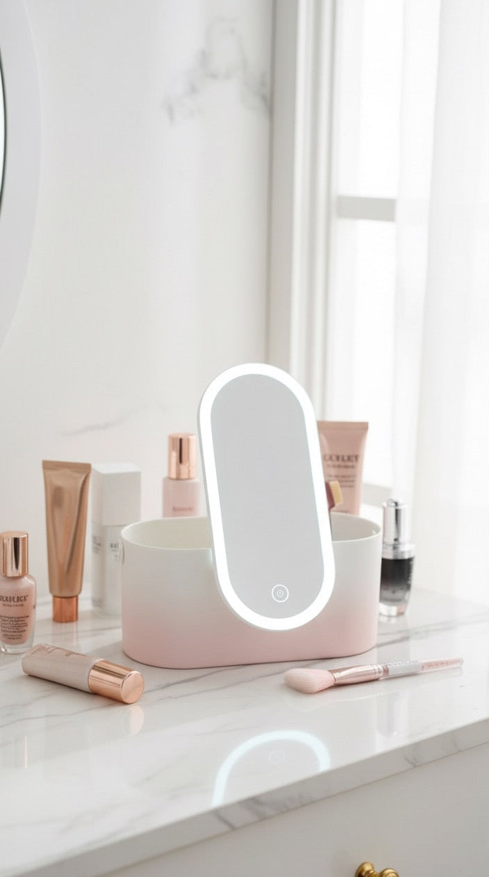 GlowCase™ – LED Makeup Case & Portable Vanity Mirror